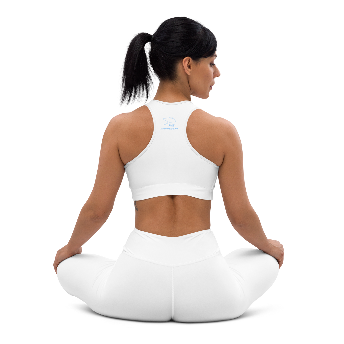 Sports bra in white