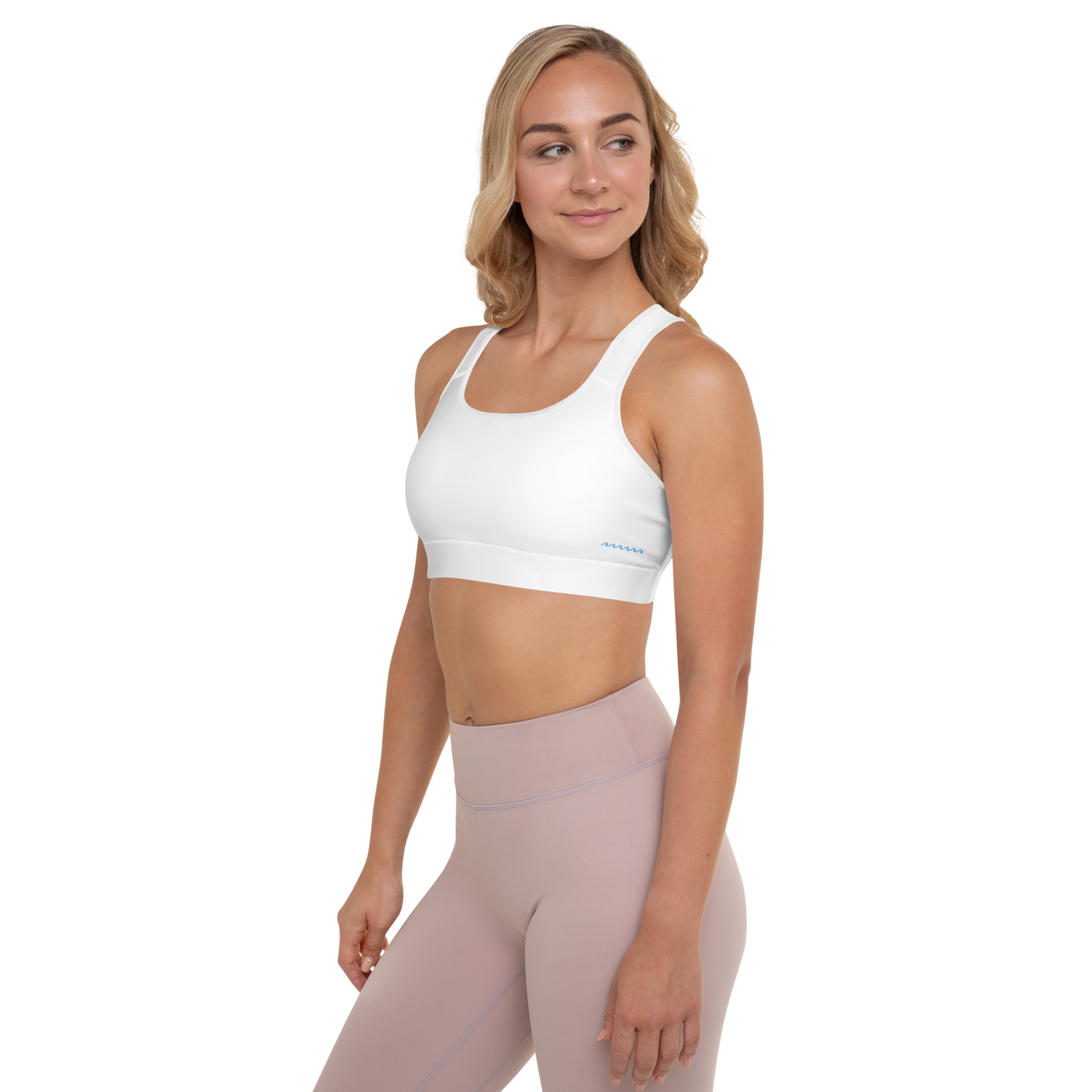 Sports bra in white