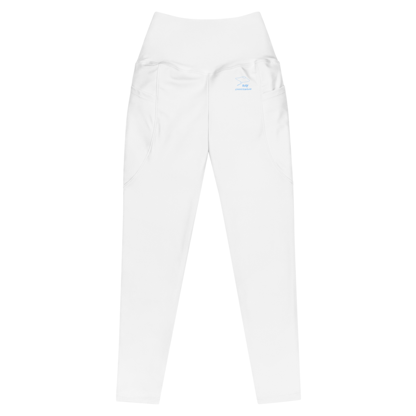 Gym leggings in white