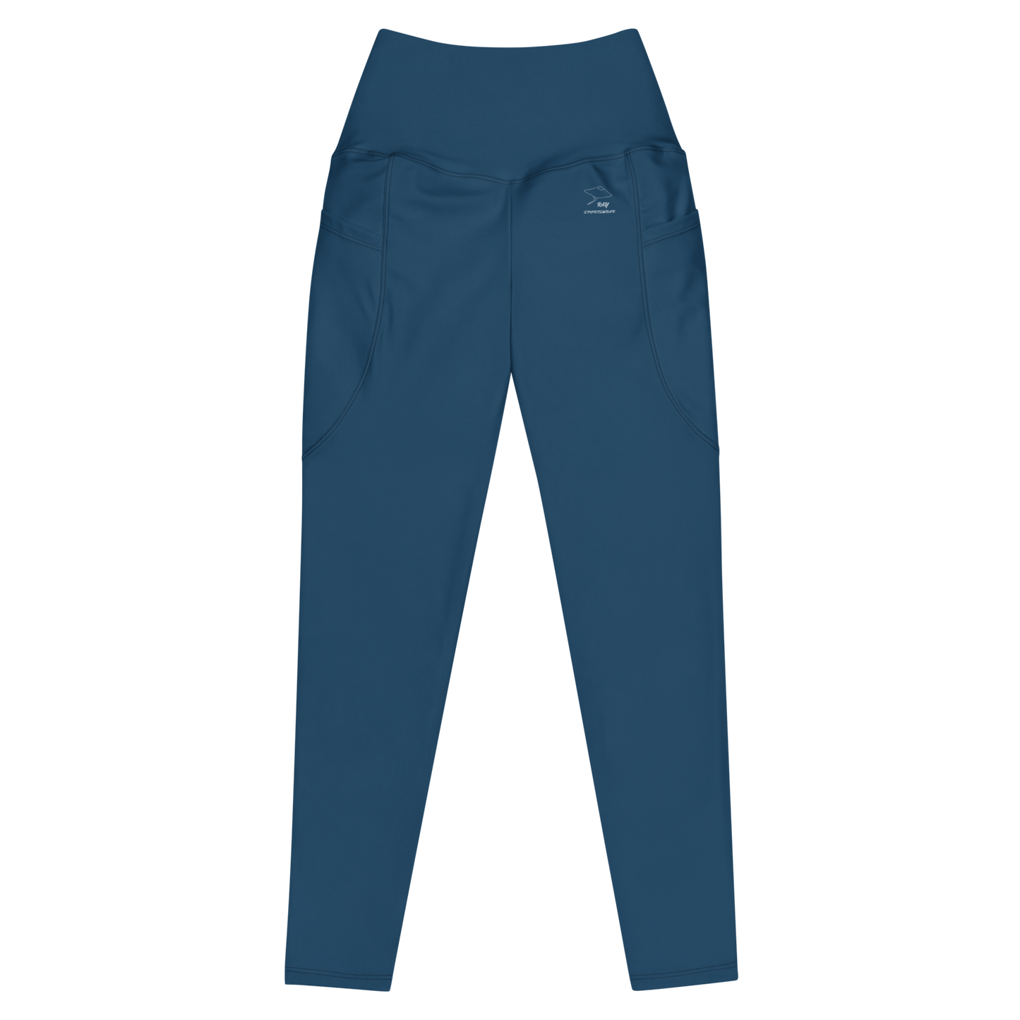 Gym leggings in navy blue