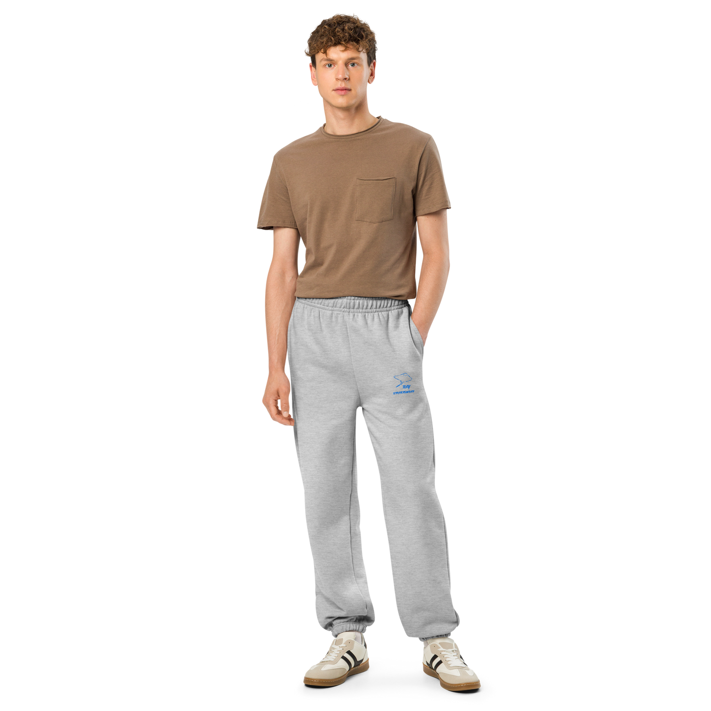 Joggers in grey