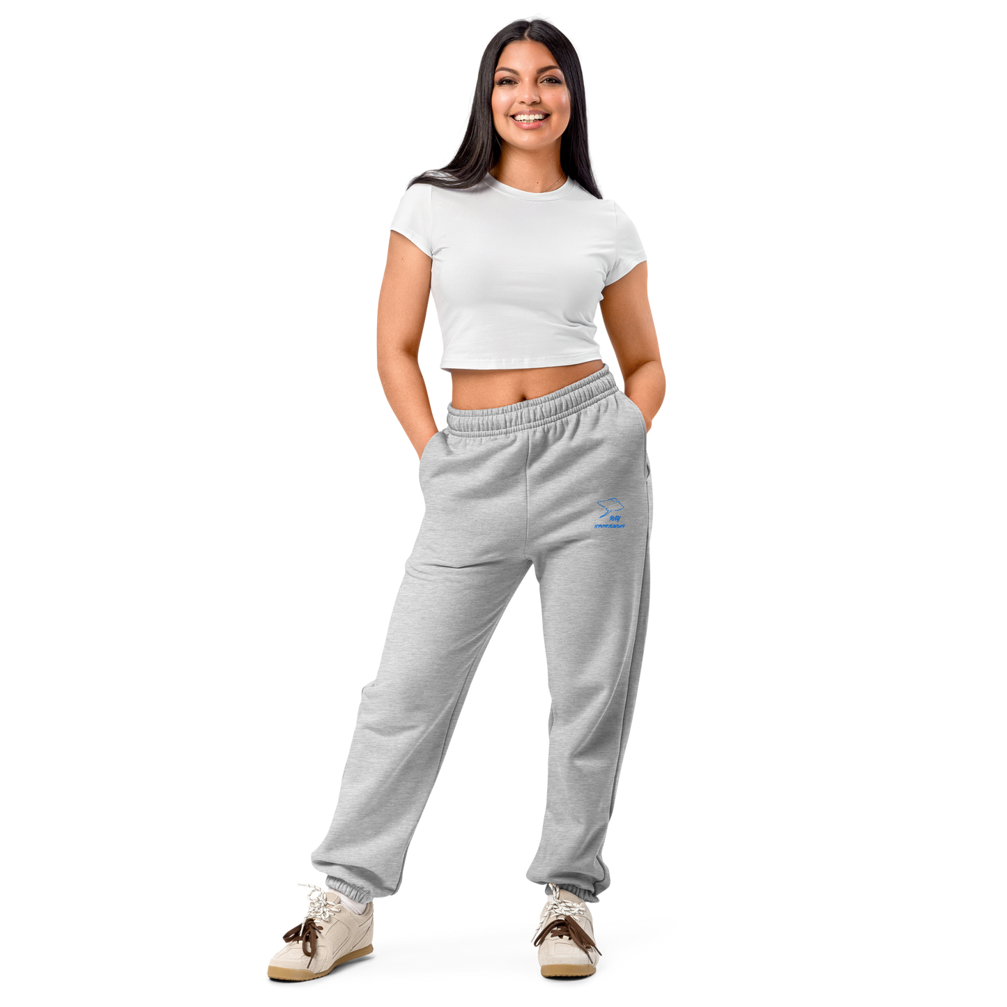 Joggers in grey