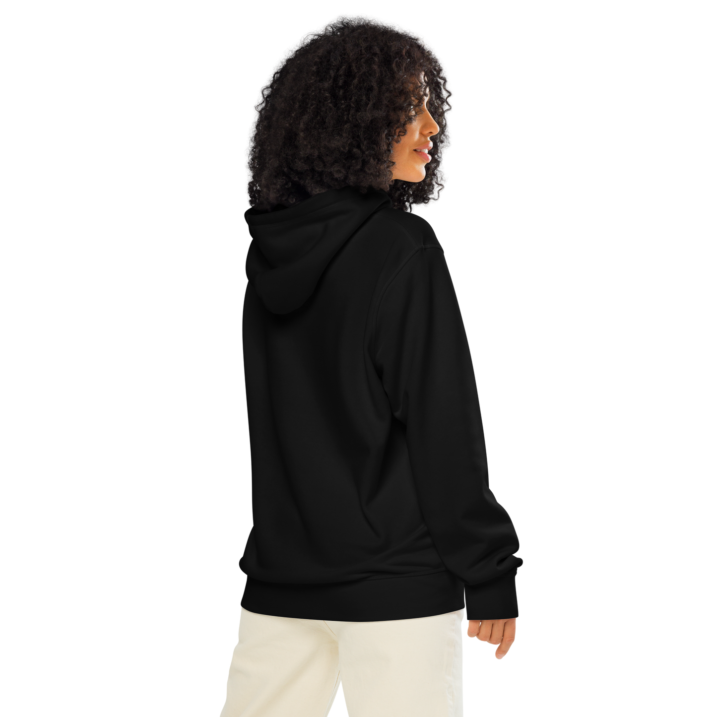 Unisex hoodie in black
