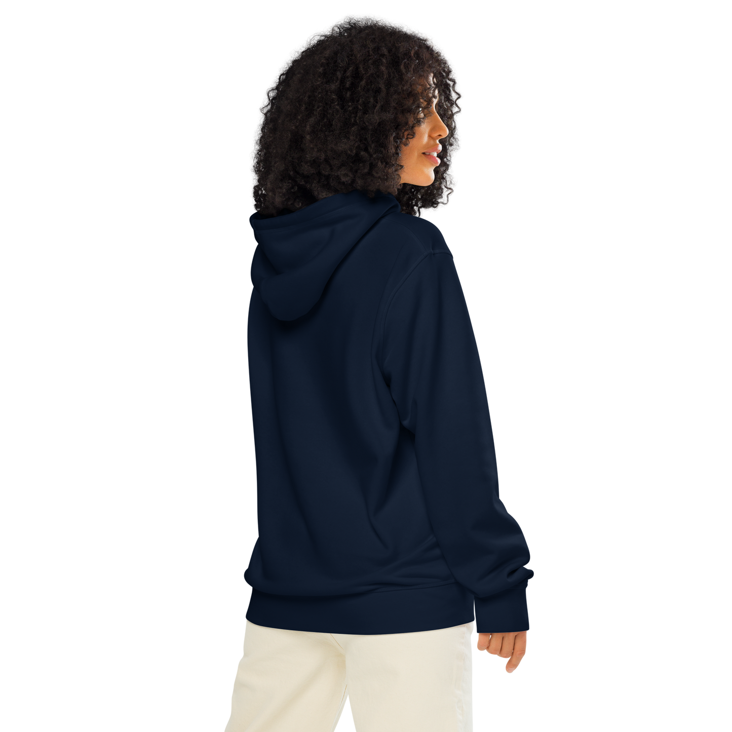 Unisex hoodie in navy