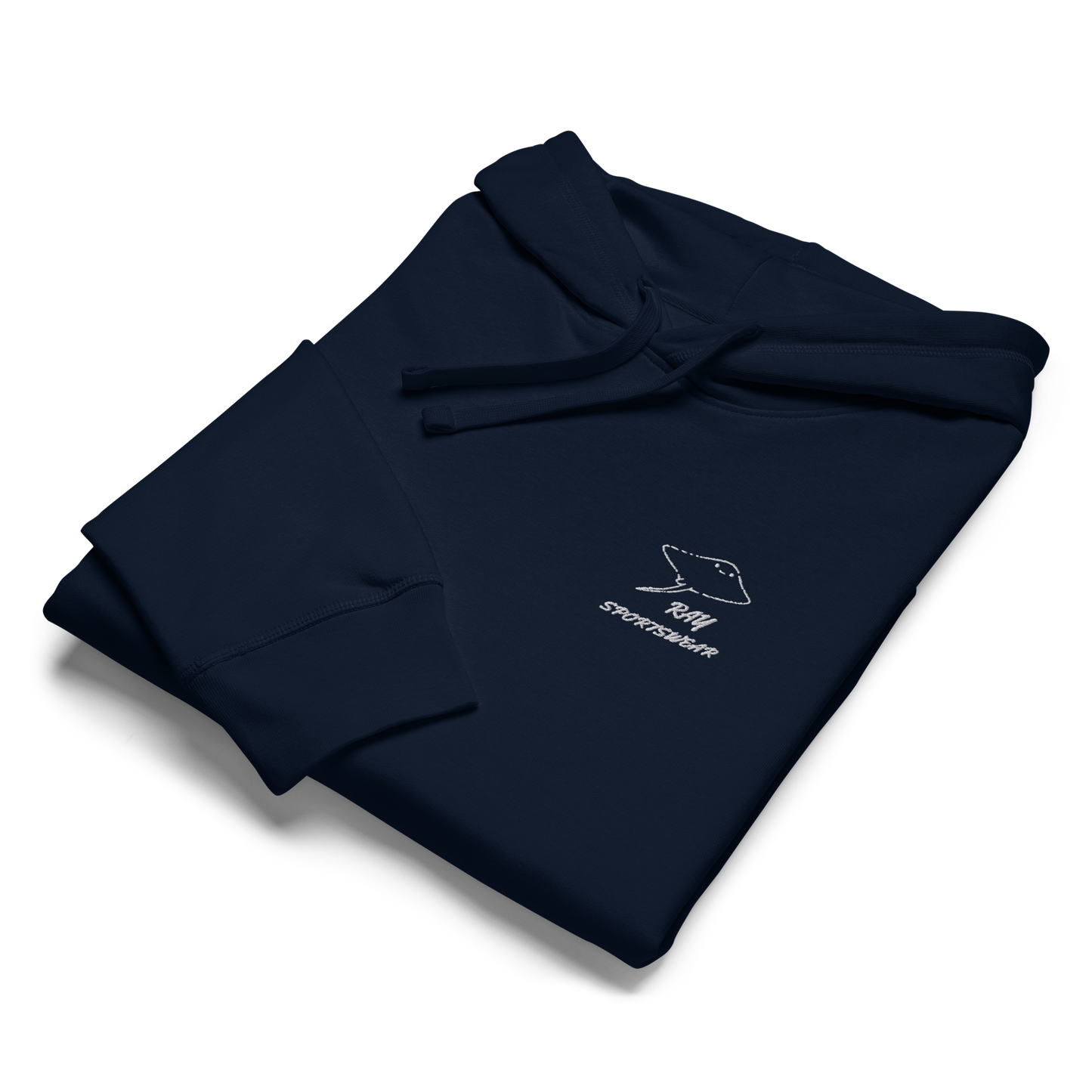 Unisex hoodie in navy