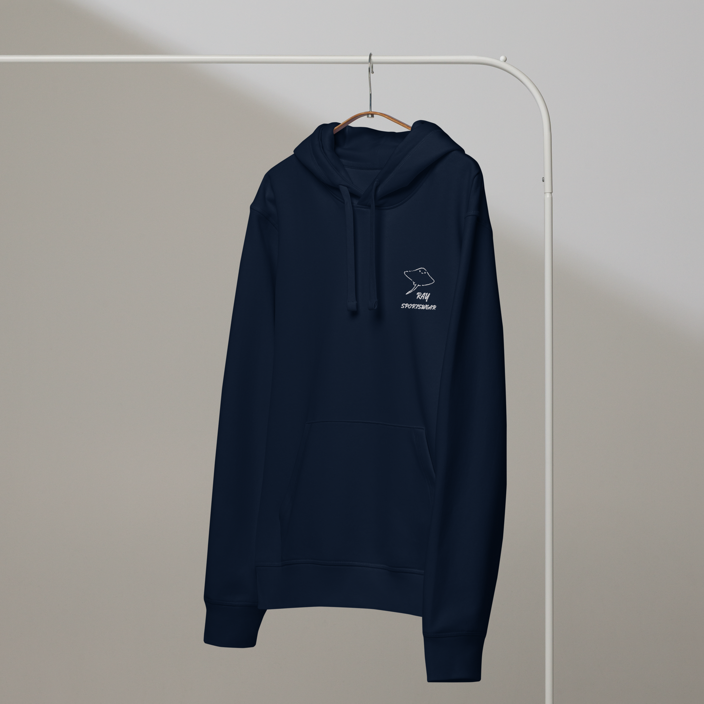Unisex hoodie in navy
