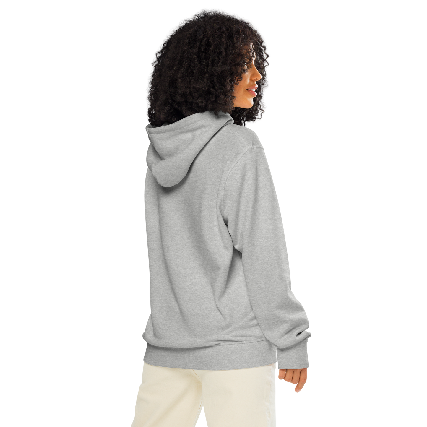 Unisex hoodie in grey