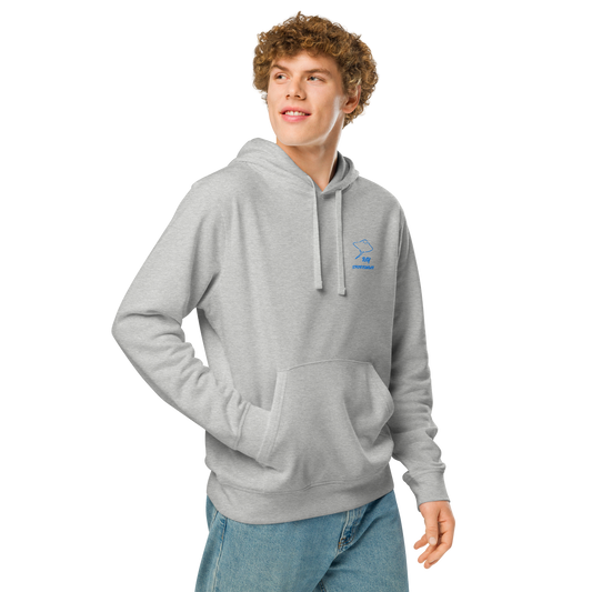Unisex hoodie in grey