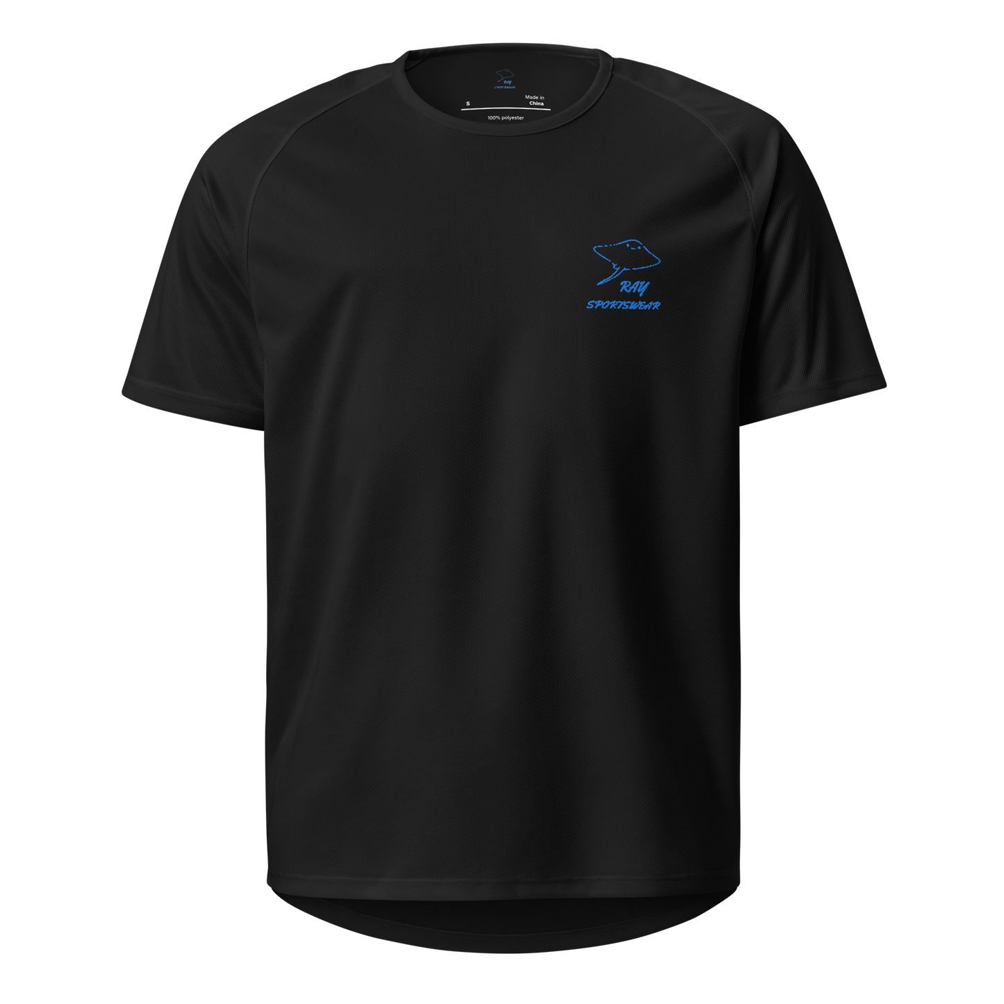 Short sleeve T-shirt in black