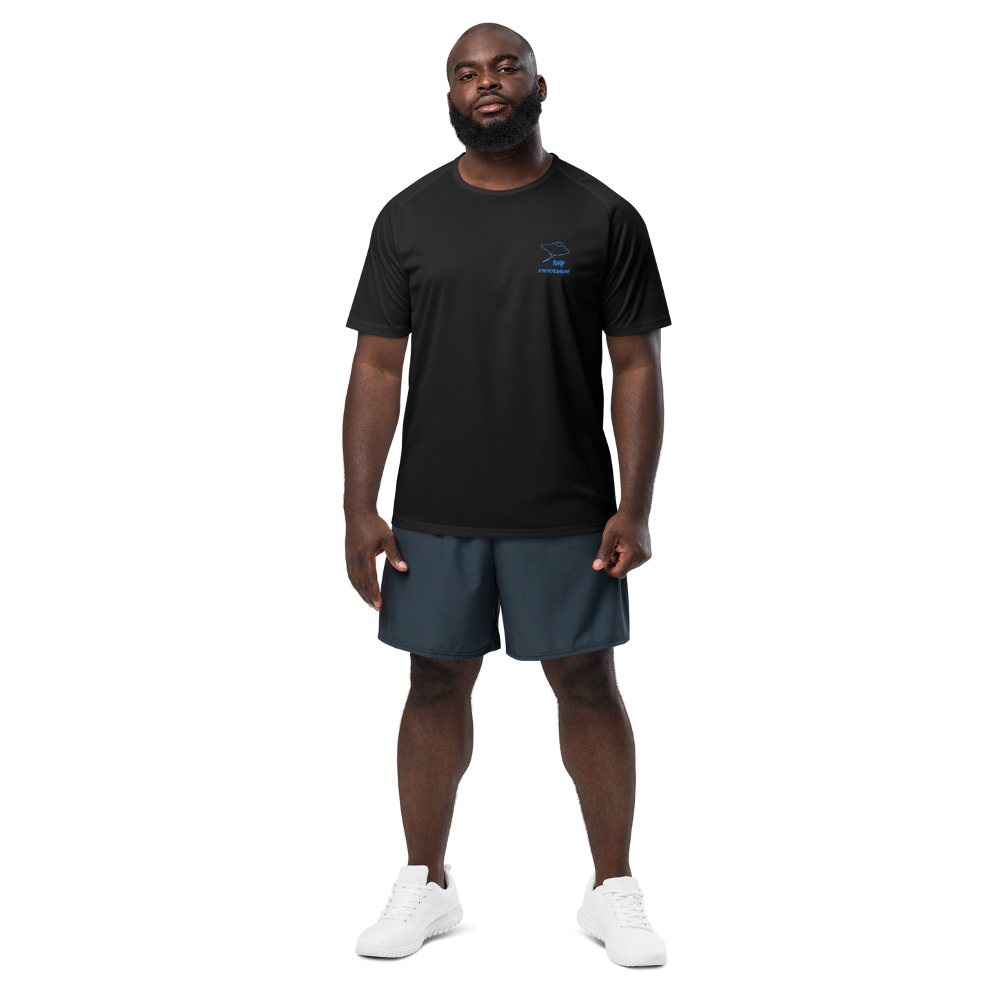 Short sleeve T-shirt in black