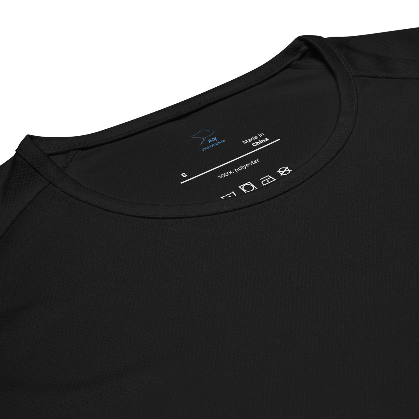 Short sleeve T-shirt in black