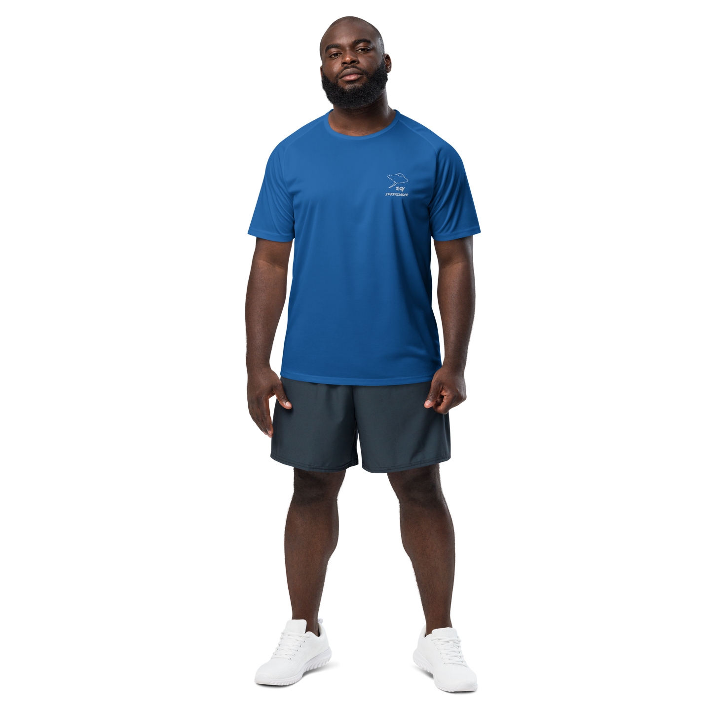 Short sleeve t-shirt in royal blue
