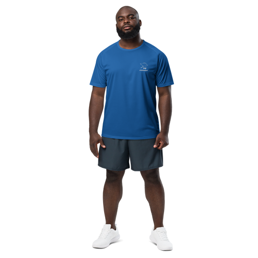 Short sleeve t-shirt in royal blue