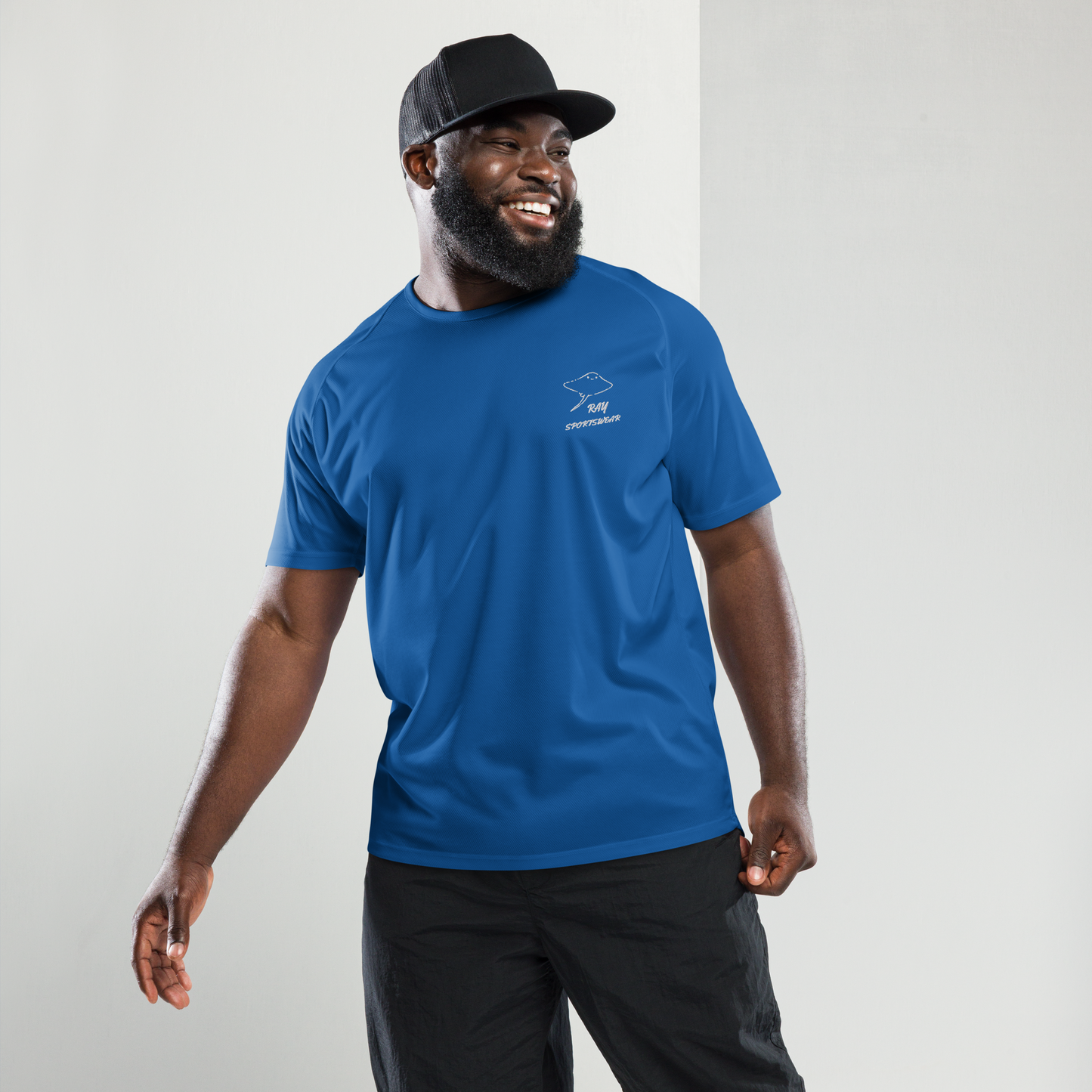 Short sleeve t-shirt in royal blue